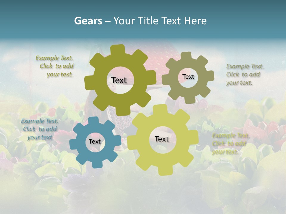 Berry Day Fruit PowerPoint Template