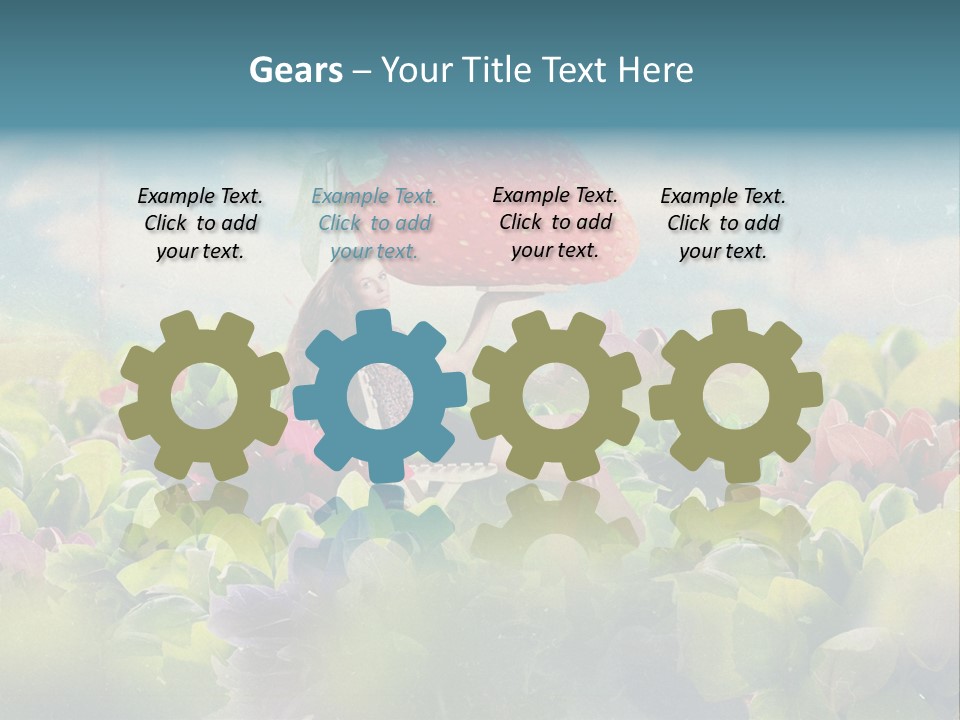 Berry Day Fruit PowerPoint Template