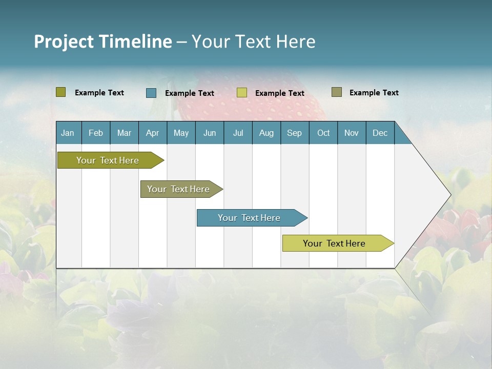 Berry Day Fruit PowerPoint Template