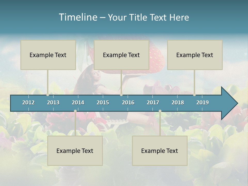 Berry Day Fruit PowerPoint Template