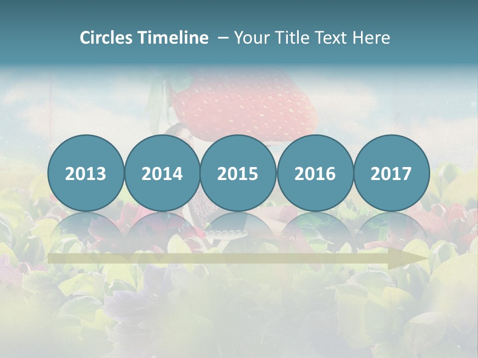 Berry Day Fruit PowerPoint Template