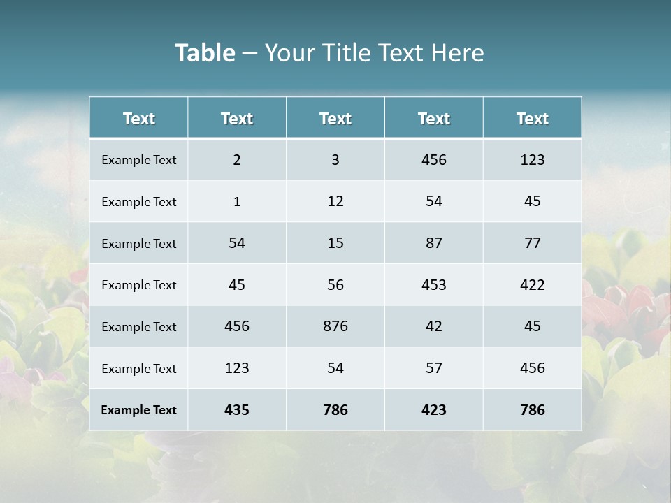 Berry Day Fruit PowerPoint Template