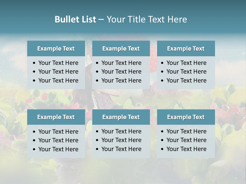 Berry Day Fruit PowerPoint Template