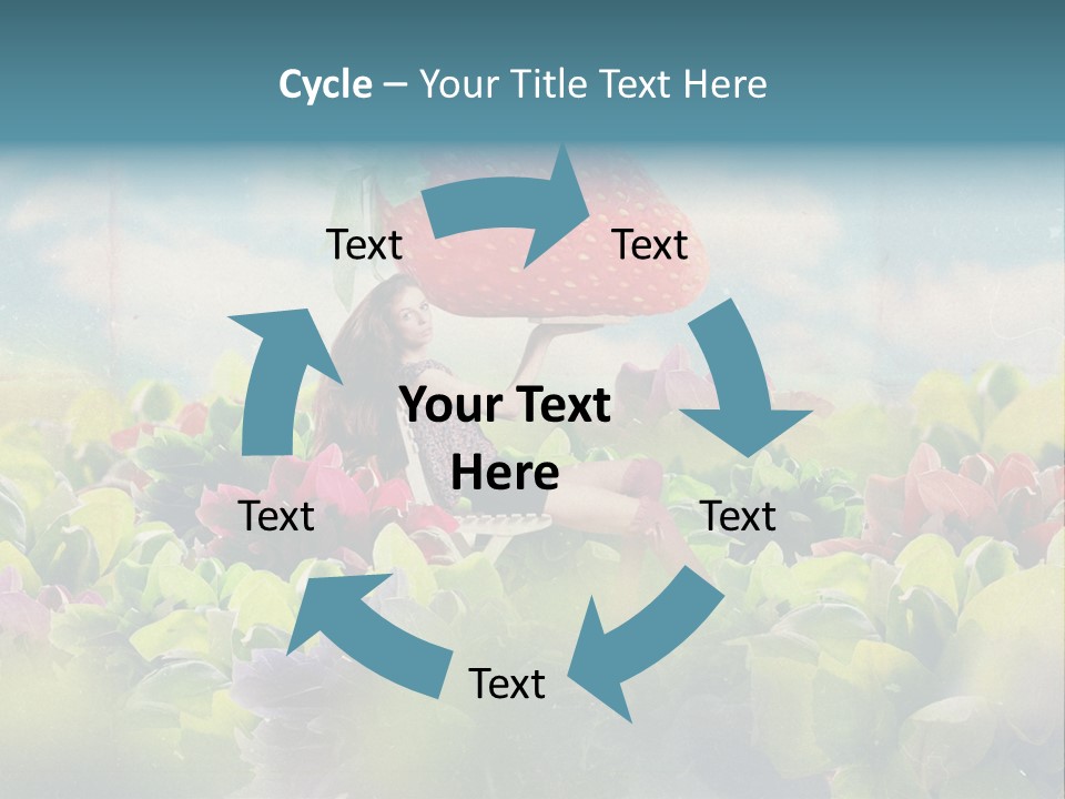 Berry Day Fruit PowerPoint Template