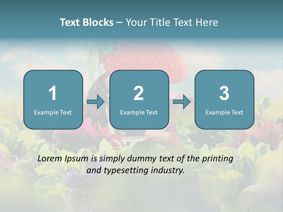 Berry Day Fruit PowerPoint Template
