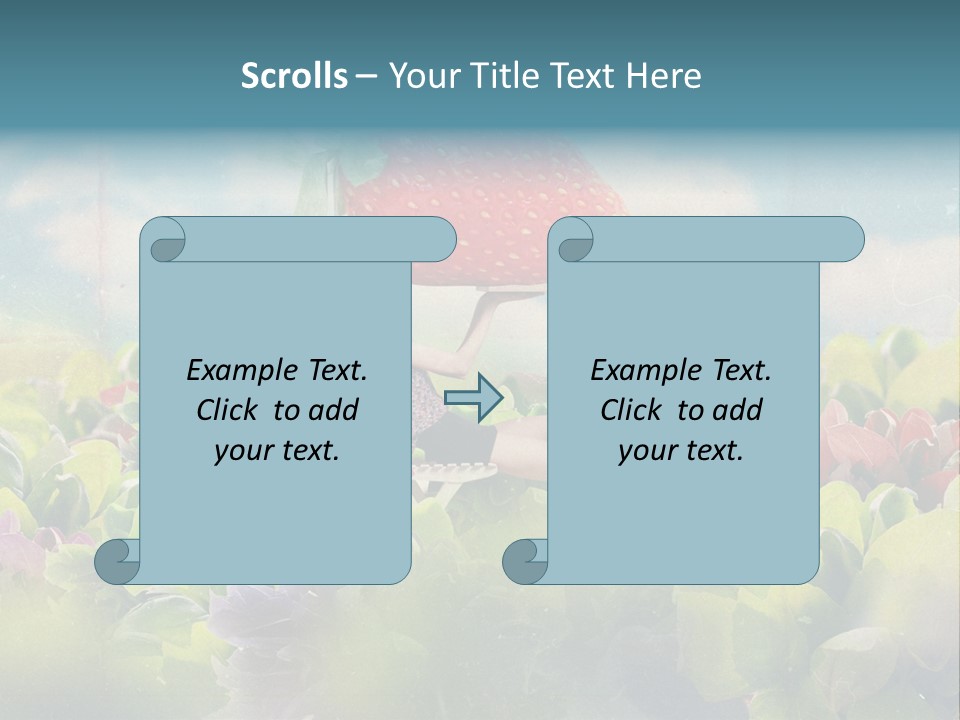 Berry Day Fruit PowerPoint Template