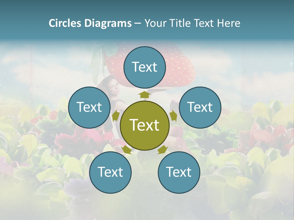 Berry Day Fruit PowerPoint Template