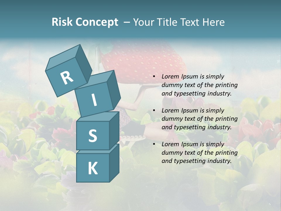 Berry Day Fruit PowerPoint Template