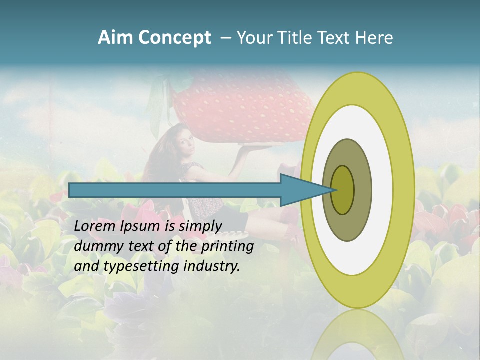 Berry Day Fruit PowerPoint Template