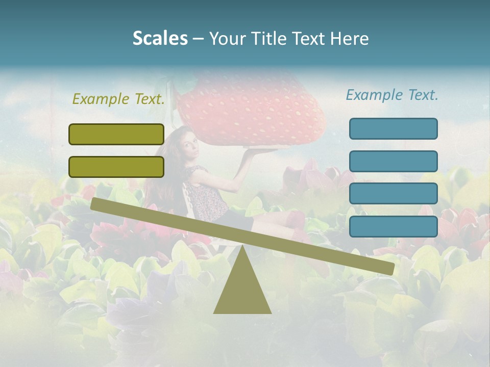 Berry Day Fruit PowerPoint Template