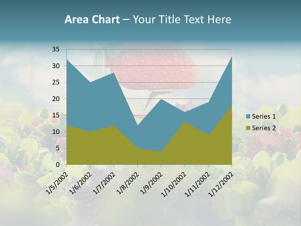 Berry Day Fruit PowerPoint Template