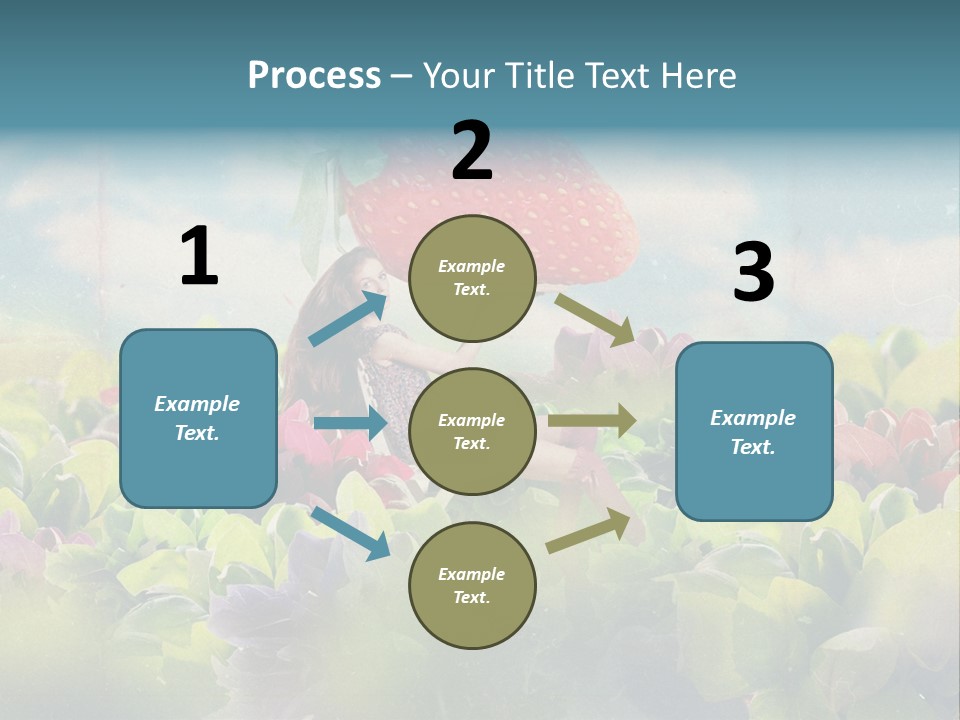 Berry Day Fruit PowerPoint Template
