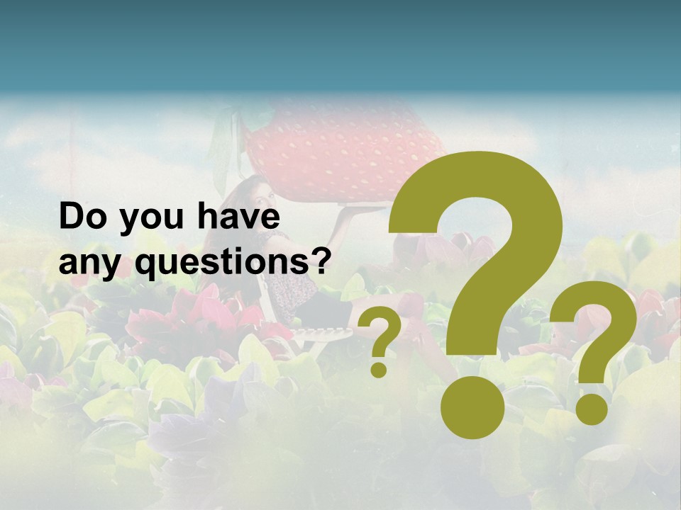 Berry Day Fruit PowerPoint Template