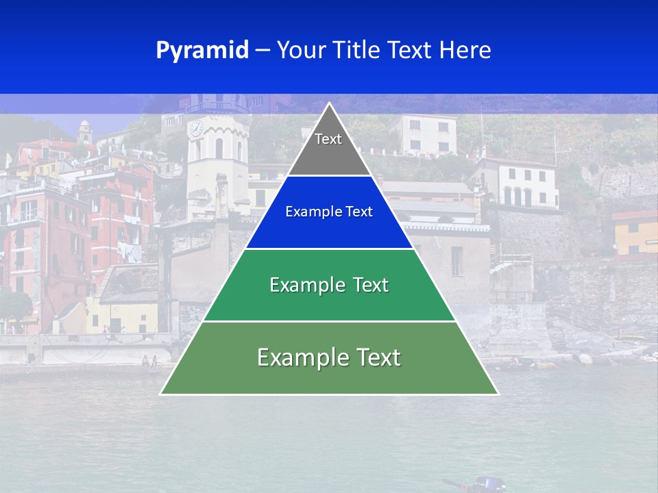 Europe Landscape House PowerPoint Template