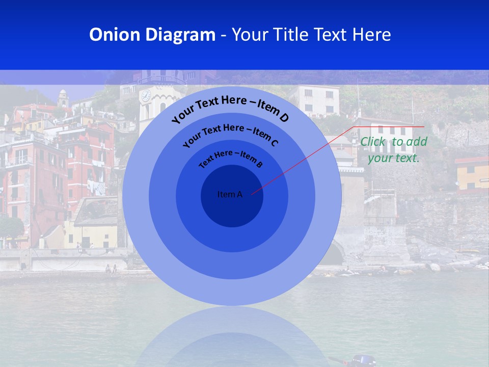 Europe Landscape House PowerPoint Template