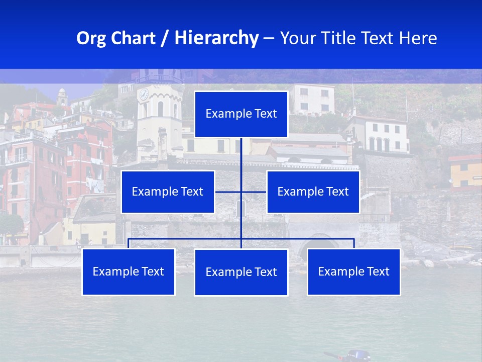 Europe Landscape House PowerPoint Template