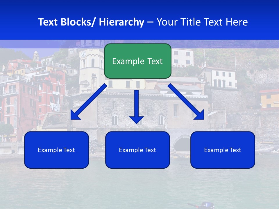 Europe Landscape House PowerPoint Template