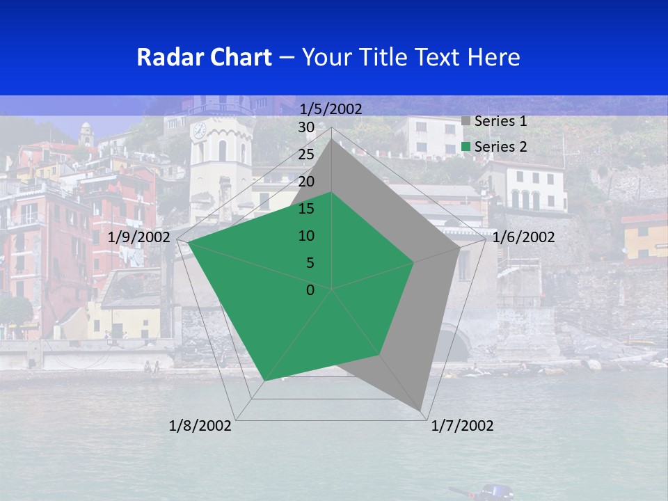 Europe Landscape House PowerPoint Template