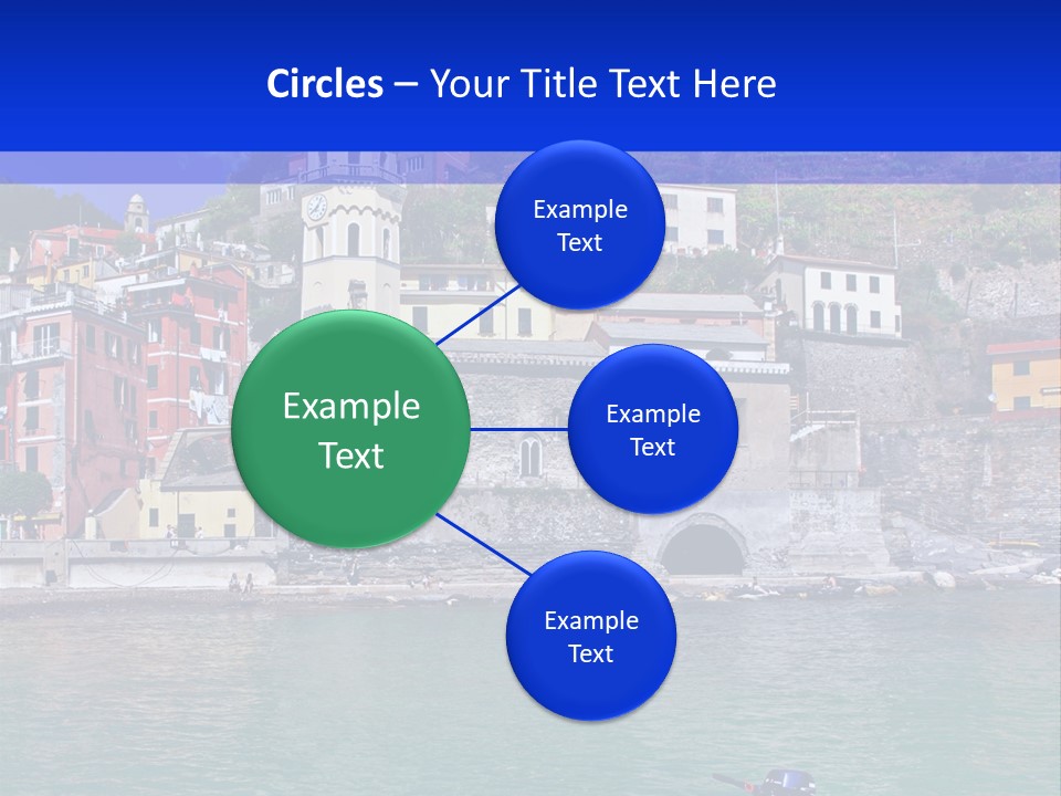 Europe Landscape House PowerPoint Template