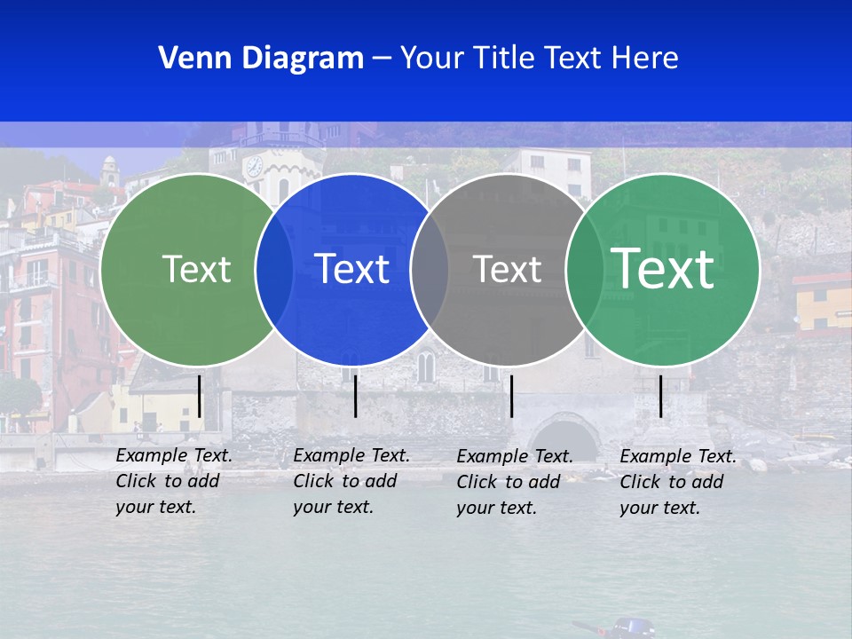 Europe Landscape House PowerPoint Template