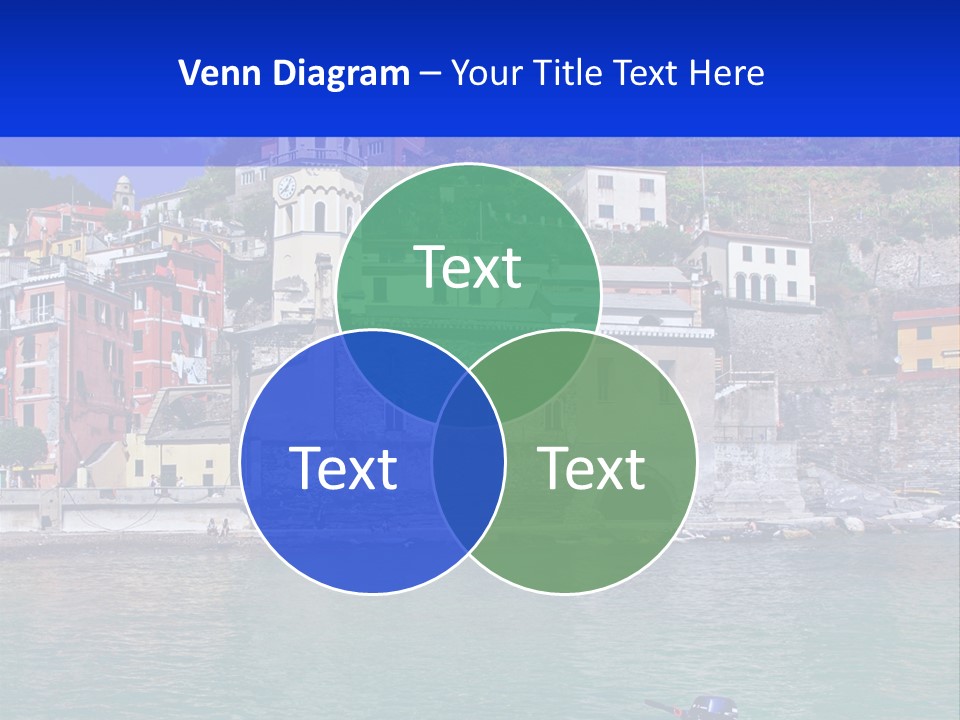 Europe Landscape House PowerPoint Template