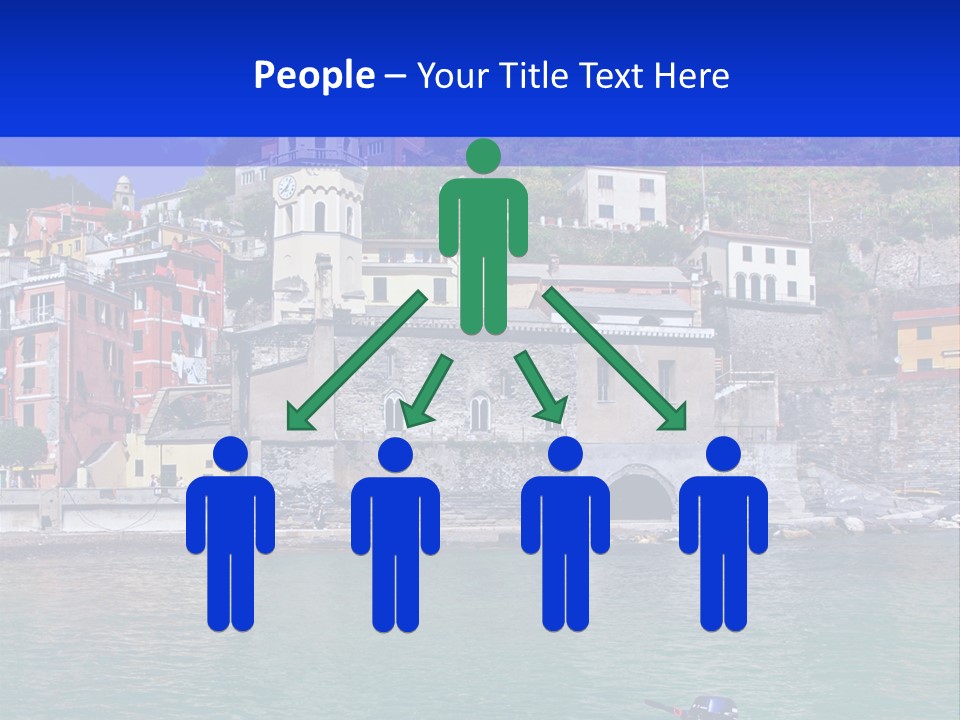 Europe Landscape House PowerPoint Template