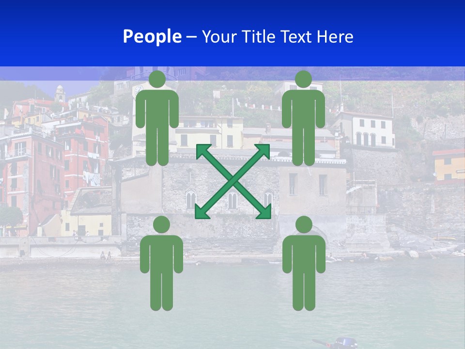 Europe Landscape House PowerPoint Template