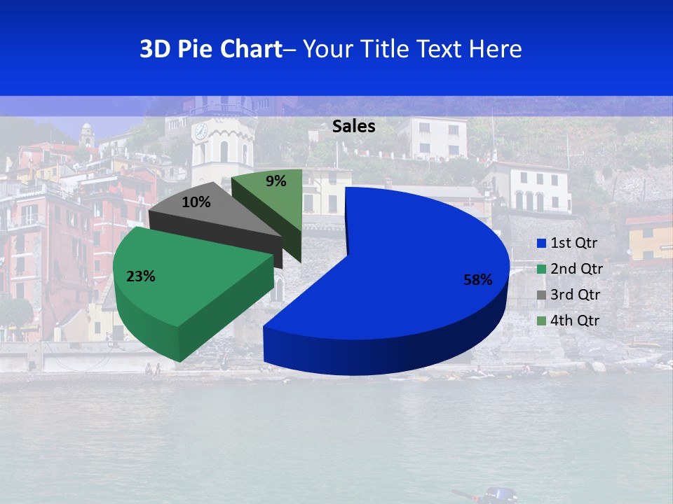 Europe Landscape House PowerPoint Template