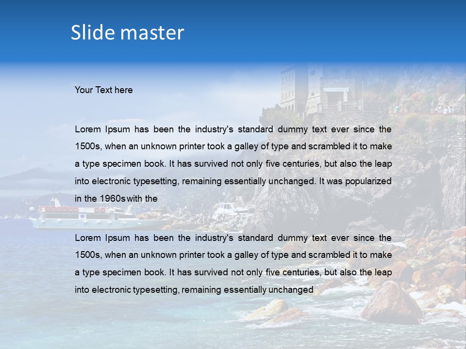 Serenity Transport European PowerPoint Template