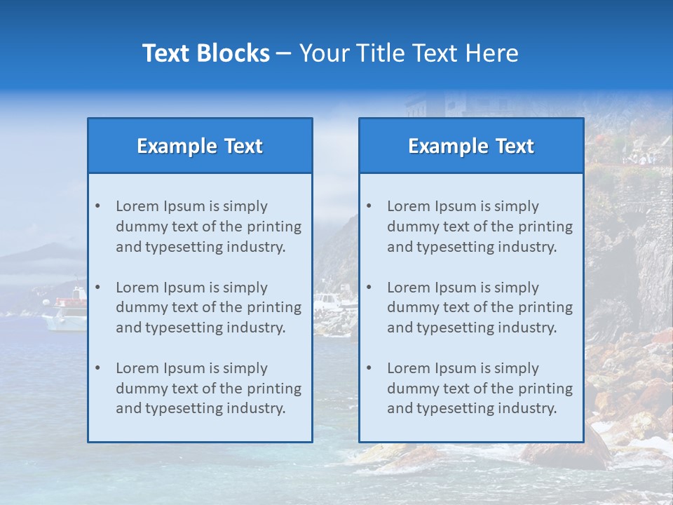 Serenity Transport European PowerPoint Template
