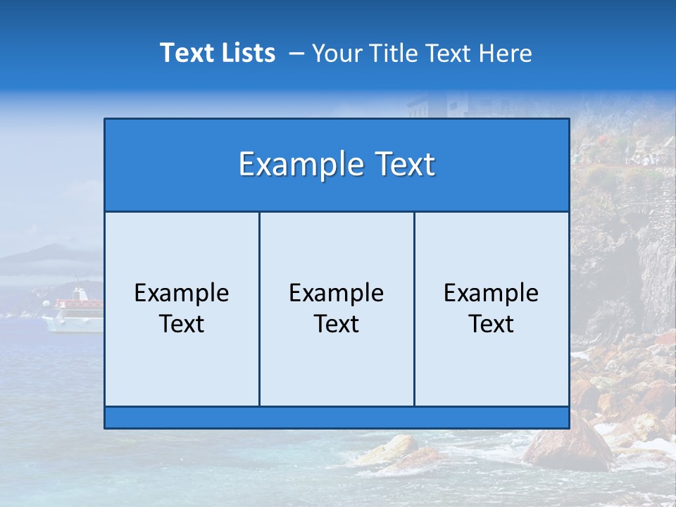 Serenity Transport European PowerPoint Template
