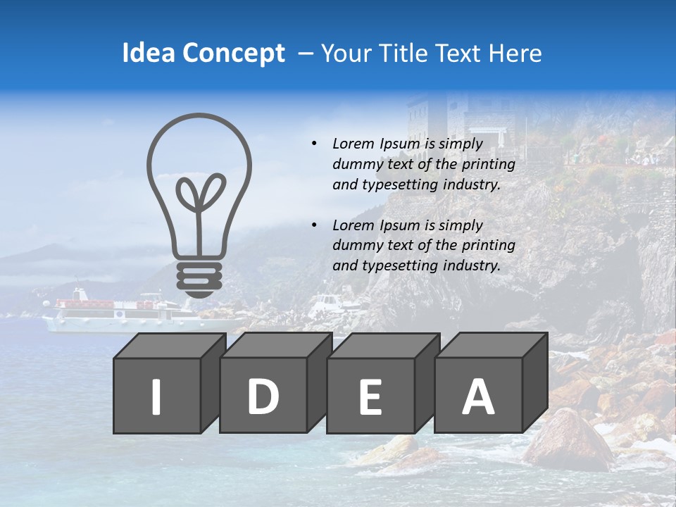 Serenity Transport European PowerPoint Template