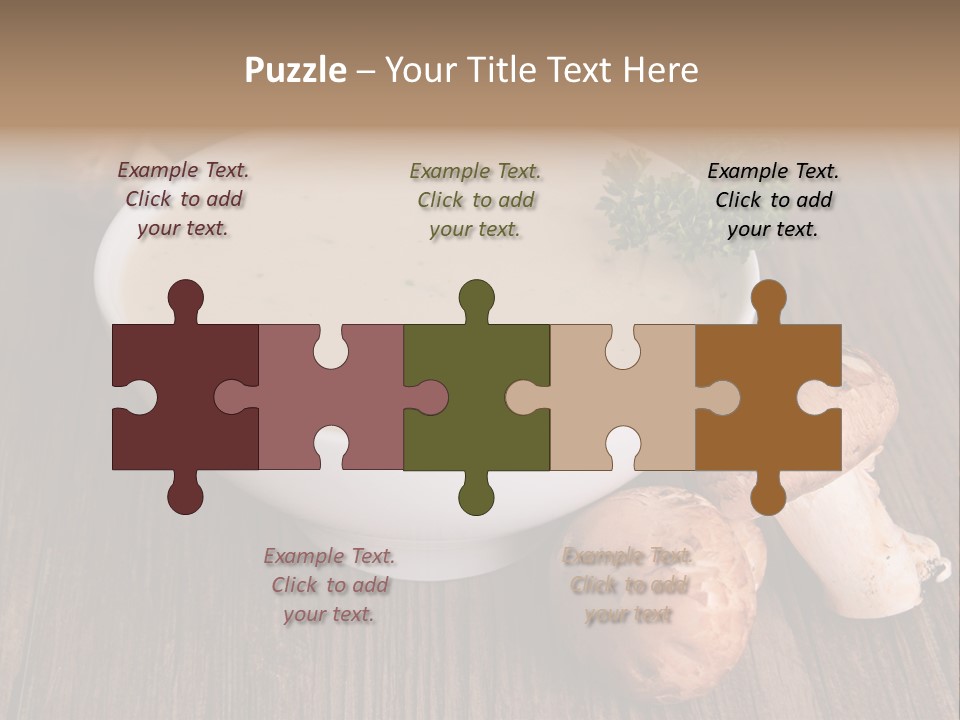 Food Lunch Gastronomy PowerPoint Template