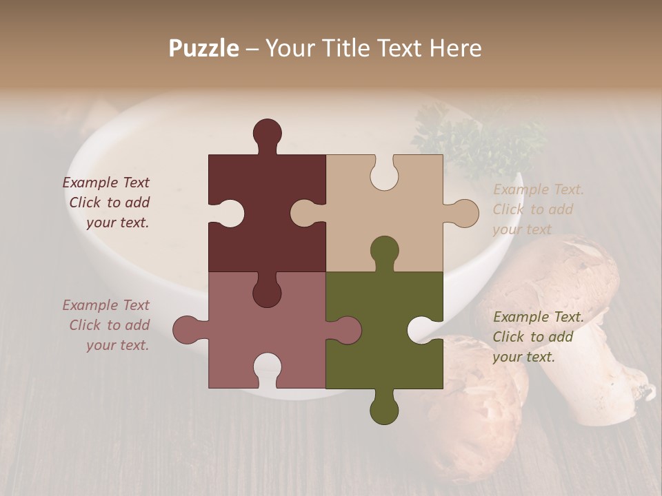 Food Lunch Gastronomy PowerPoint Template