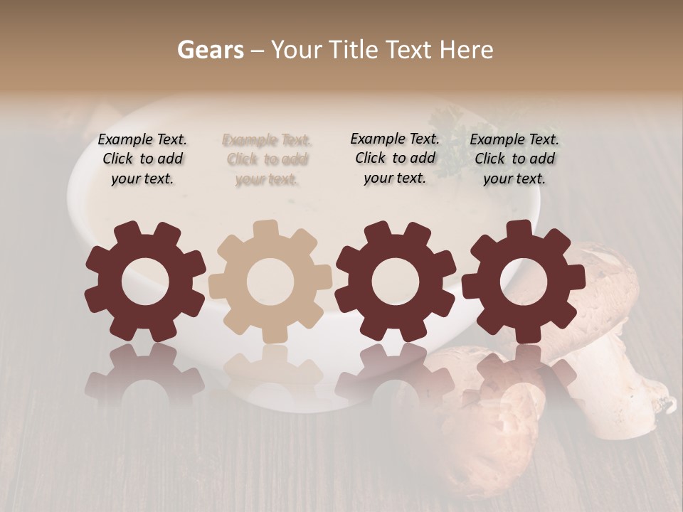 Food Lunch Gastronomy PowerPoint Template