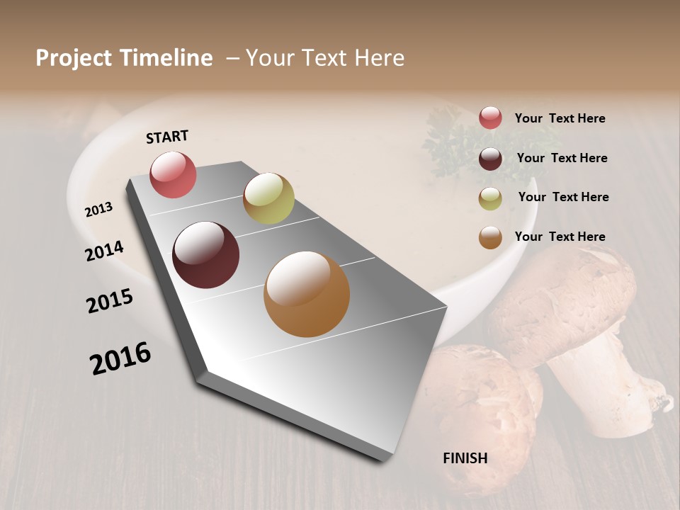 Food Lunch Gastronomy PowerPoint Template