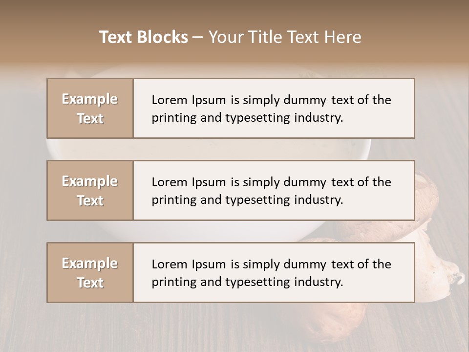 Food Lunch Gastronomy PowerPoint Template