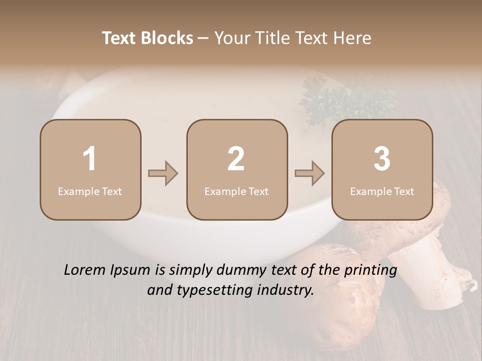 Food Lunch Gastronomy PowerPoint Template