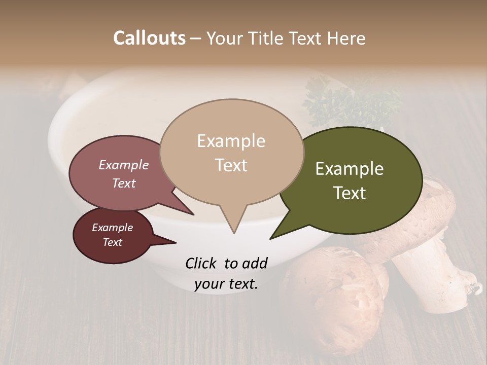 Food Lunch Gastronomy PowerPoint Template