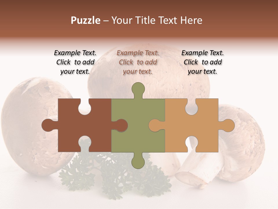 Nutrition Vegetable Food PowerPoint Template