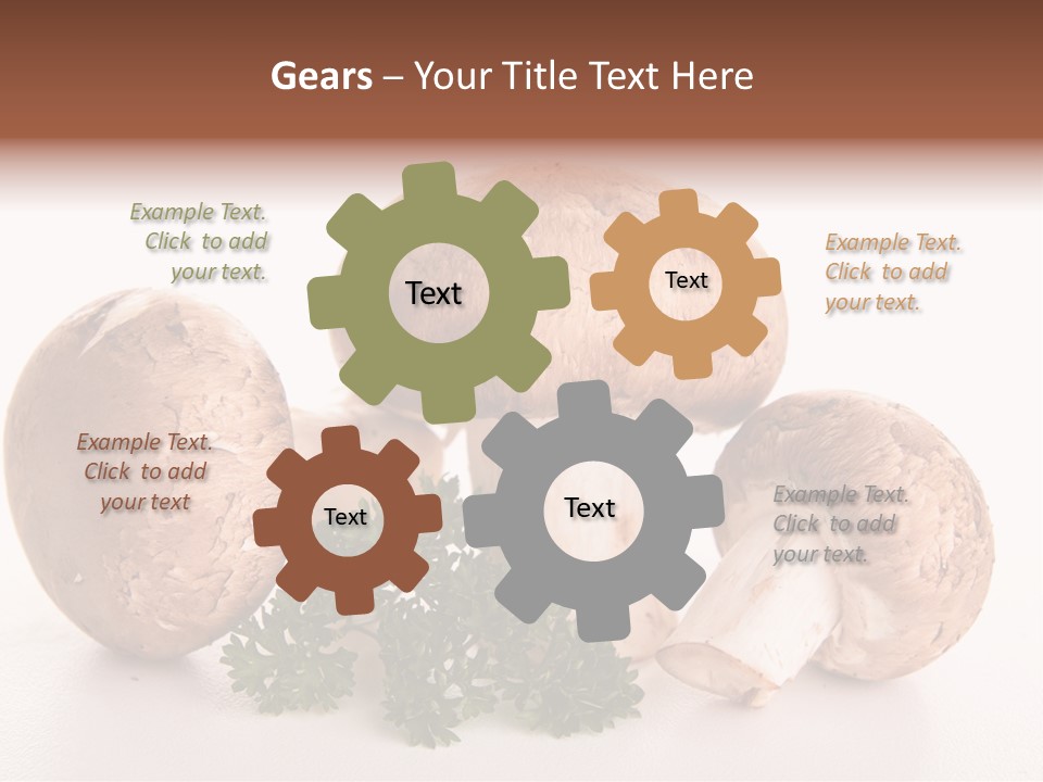 Nutrition Vegetable Food PowerPoint Template