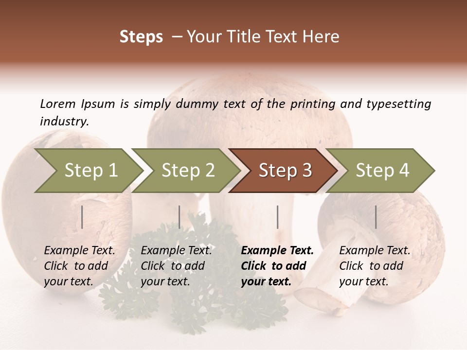 Nutrition Vegetable Food PowerPoint Template