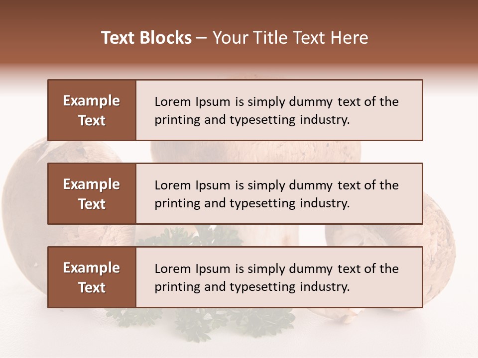 Nutrition Vegetable Food PowerPoint Template