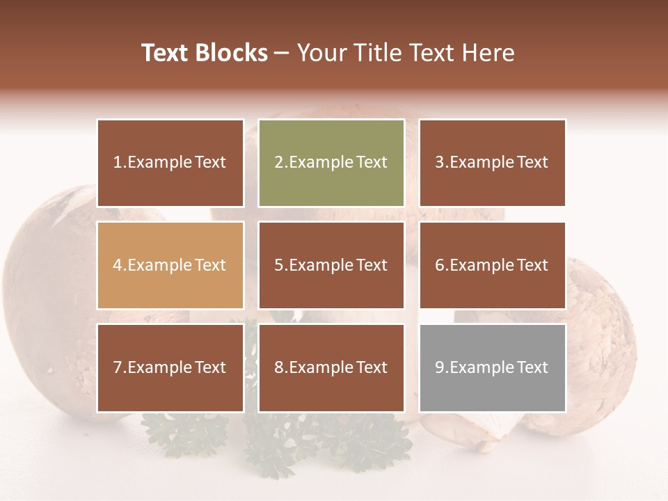 Nutrition Vegetable Food PowerPoint Template