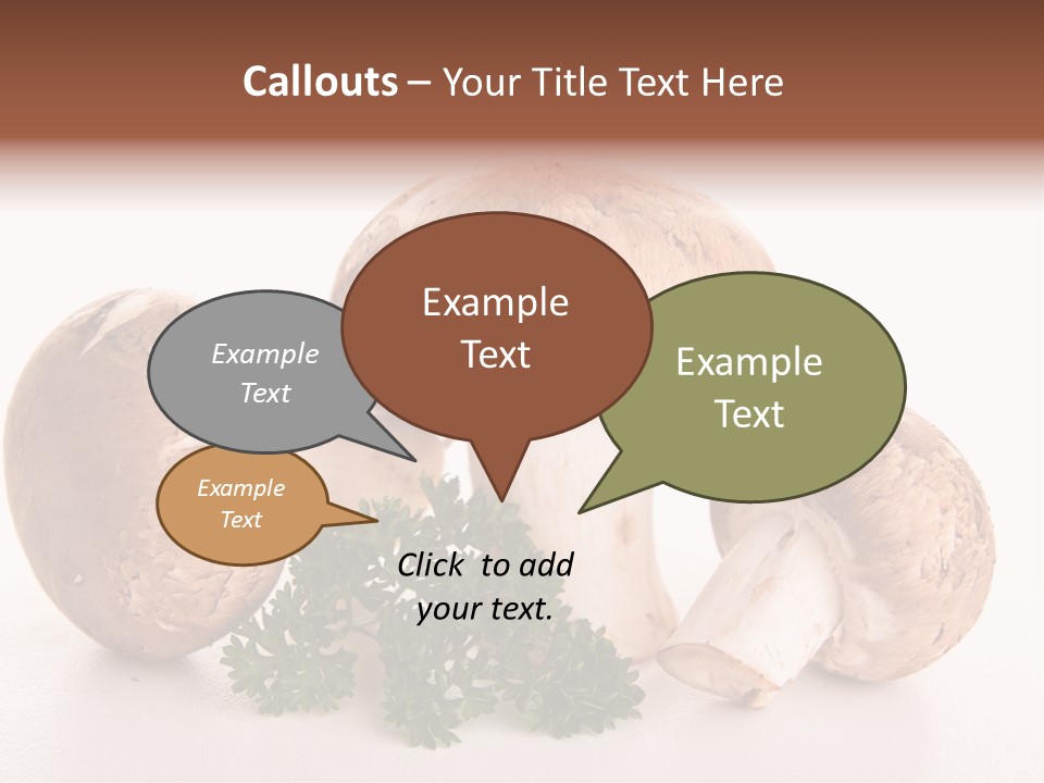 Nutrition Vegetable Food PowerPoint Template