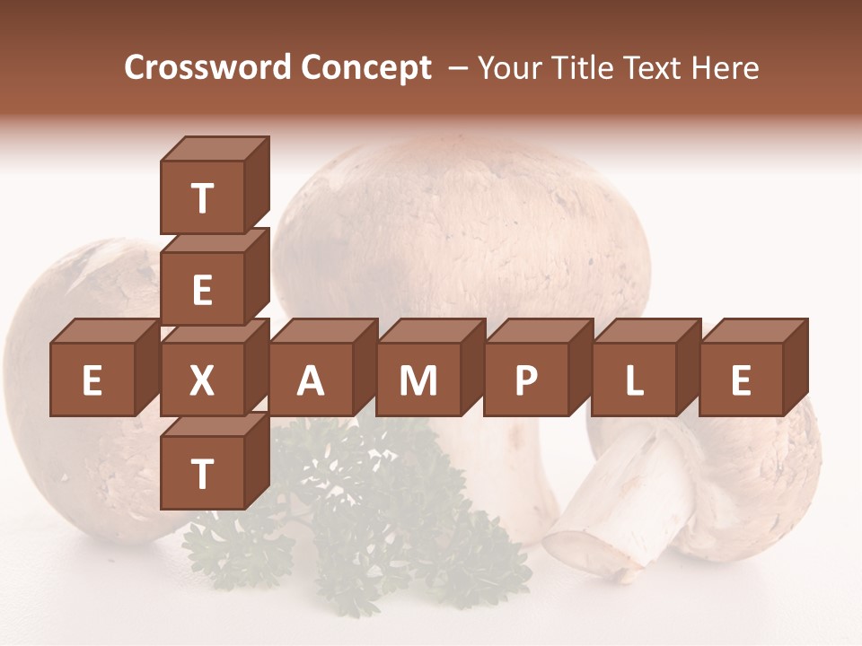 Nutrition Vegetable Food PowerPoint Template