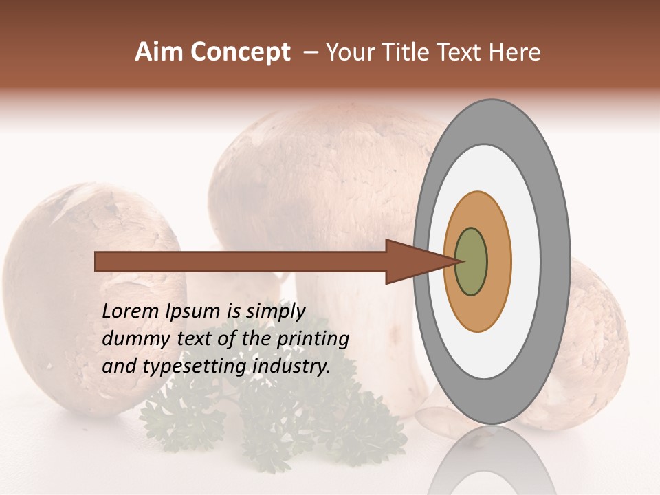 Nutrition Vegetable Food PowerPoint Template