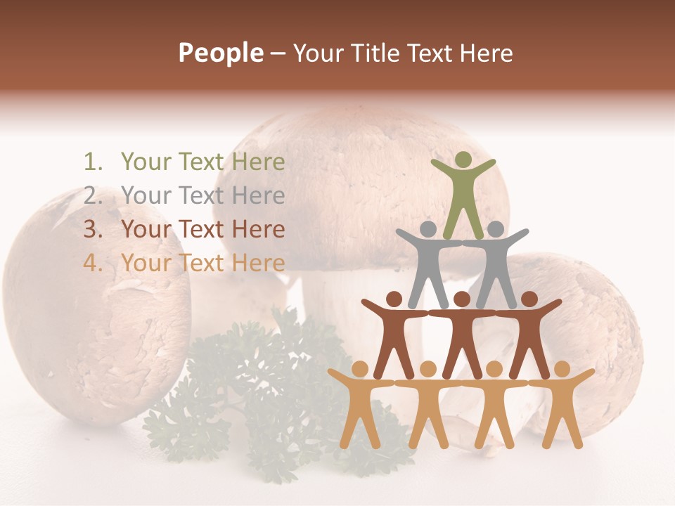 Nutrition Vegetable Food PowerPoint Template