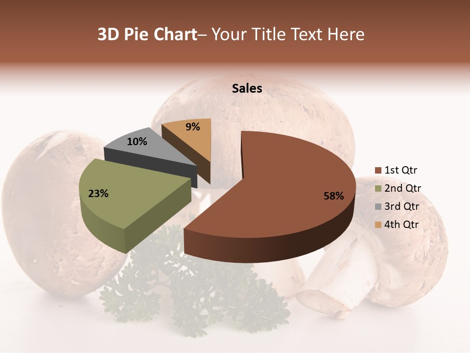 Nutrition Vegetable Food PowerPoint Template