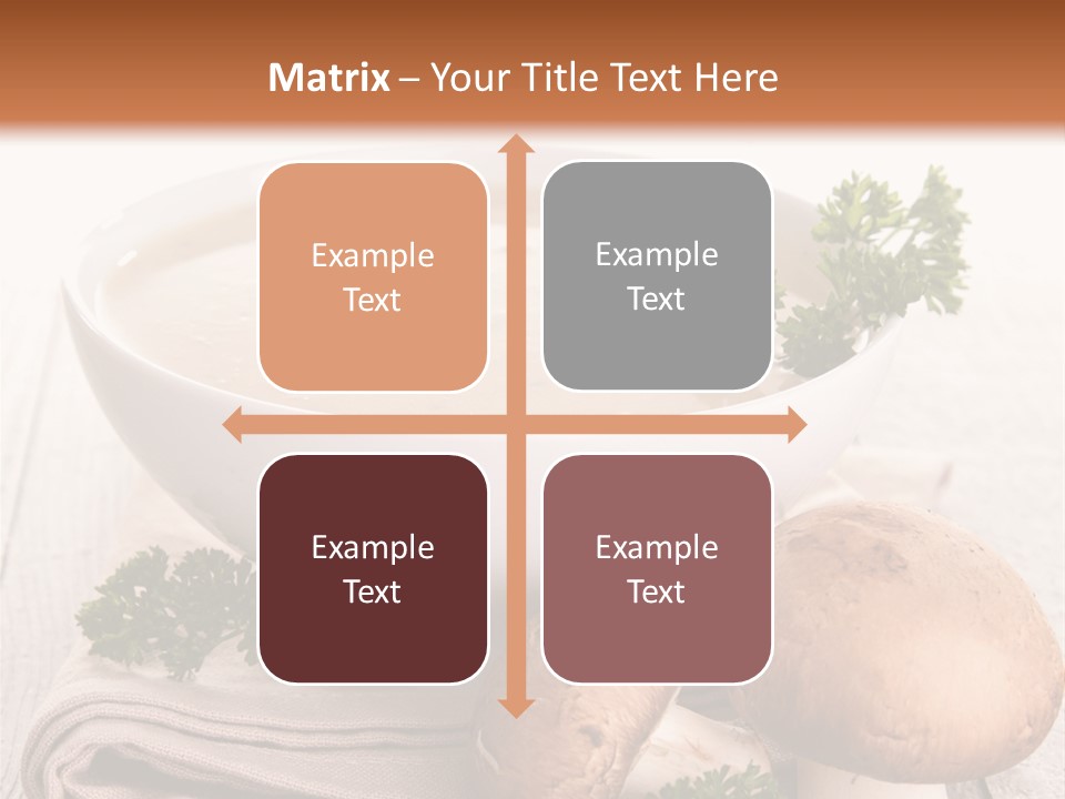 Bowl Food Cooking PowerPoint Template